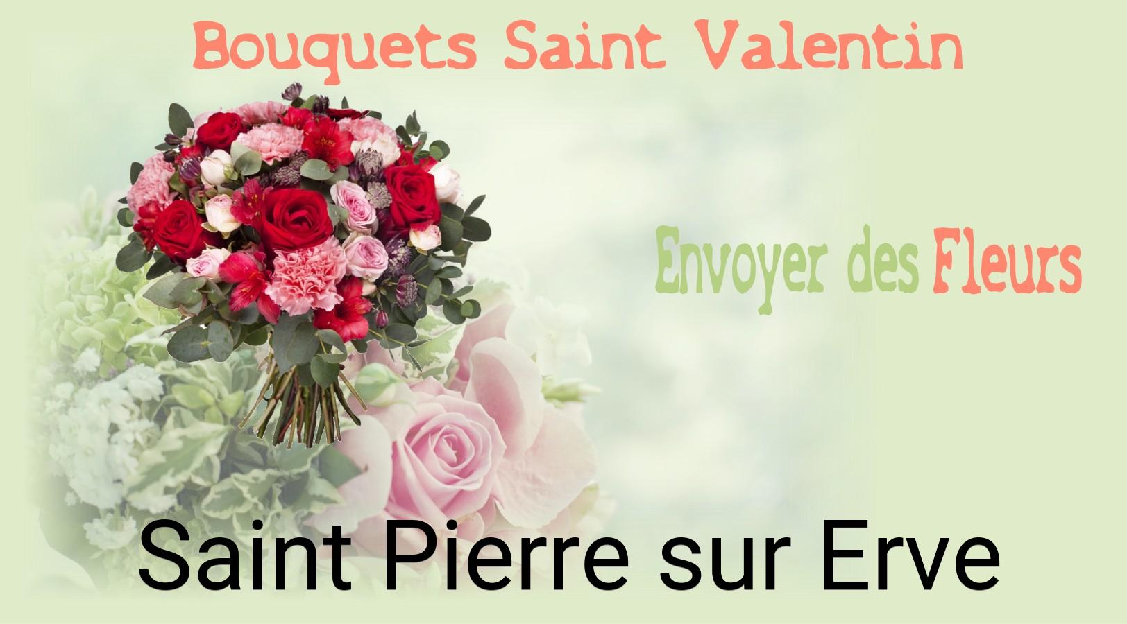 Roses de Saint-Valentin livrées à Saint-Pierre-sur-Erve